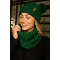 Conjunto Touca com Pompom + Cachecol Crochê Feminino | Feito à Mão | Inverno 2025 | Várias Cores
