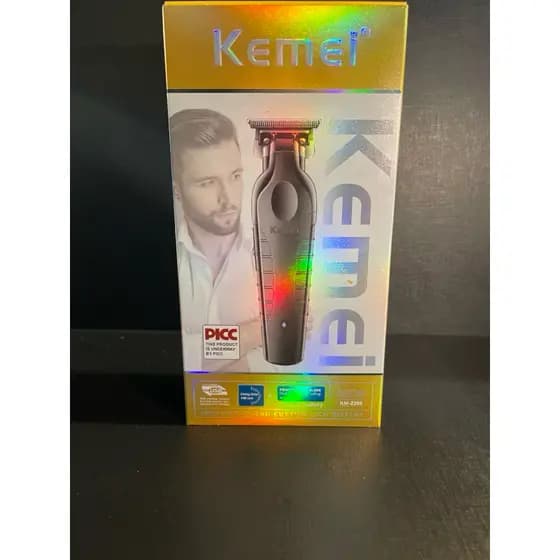 Maquina De Acabamento Profissional Kemei KM-2299 Corte Cabelo Barba Barbear Barbearia