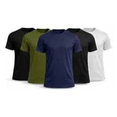 Kit 4 Camisetas Academia Masculina Dry Fit Anti Suor E Uv+