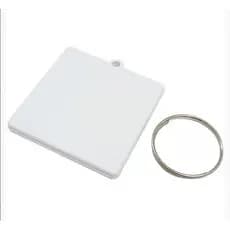 Kit 12 Chaveiros para Sublimação Quadrado