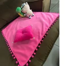 Kit Princesa Premium Manta com Travesseiro