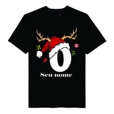 Camiseta Natal da Família Personalizada