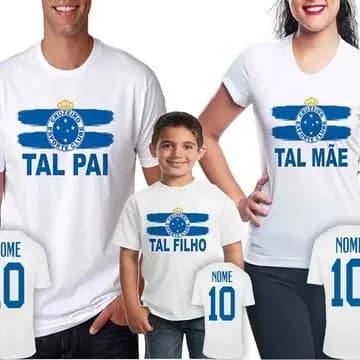 Kit Camiseta TAL Pai TAL Filho TAL Filha Personalizado,