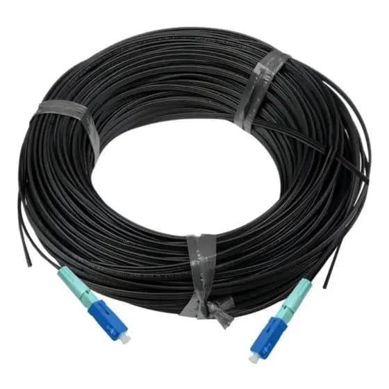 50 Metros Cabo Fibra Óptica  crimpado Conector Sc-Upc