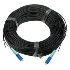 200 Metros Cabo Fibra Óptica 1fo Conector SC UPC