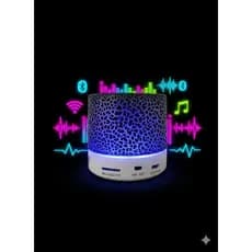 Mini Caixa de Som Bluetooth C/ Luzes Led - Altomex - WS-889
