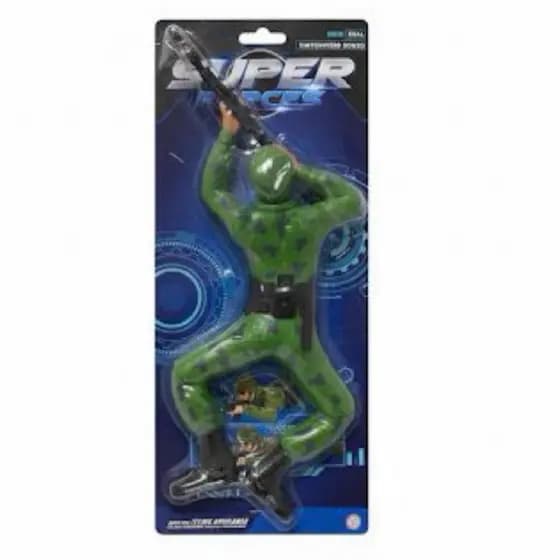 Soldado de Brinquedo articulado Super Force