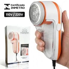 Removedor de Pelos de Roupa Papa Bolinhas Eletrico 110v e 220v com Fio Certificado INMETRO