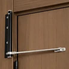 Mola Aérea Fechador Automático Porta Externa Interna 50kg Hidráulica Com Regulagem Segurança