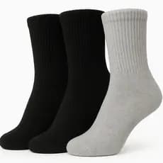 Kit 3 / 6 / 12  Pares de Meias GROSSAS Atoalhadas Esporte CANO ALTO | 39 a 43