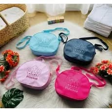 Bolsa infantil passeio, bolsa de mão para bebê, bolsa maternidade pequena.