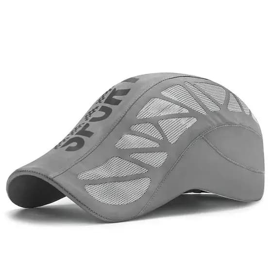 Boina De Sol Masculina , Boné De Verão , Golfe , Condução , Taxista , Moda , Carta , Casquette Beisebol , Malha Respiráv