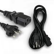 Cabo De Força Energia P/ Computador 10a 1,2mt Tripolar Fonte Pc Tv Preto X-cell