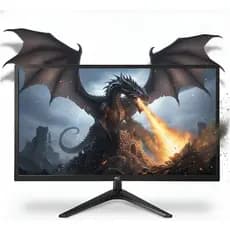 Monitor Gamer Brx Com 23 Polegadas 75hz E Resolução Hd