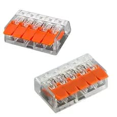 Conector Emenda de Fios 5 Vias Flat [50 Unidades]