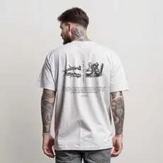 Camiseta T-Shirt Masculina King Of Glory 100% Algodão Street Wear Manfinity Plus Size