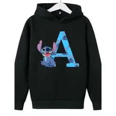 Moletom Canguru Adulto e Infantil Alfabeto Fofo Moda Macio e Quentinho Envio Imediato