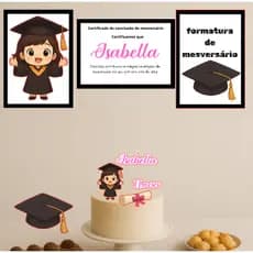 Kit Conclusão de Mesversário – Formatura do 11º mês!