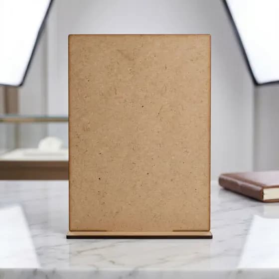 Kit 20 mini painel display mini cenario foto 7,5x10 mdf marcador mesa lembrancinha caixinha cenario