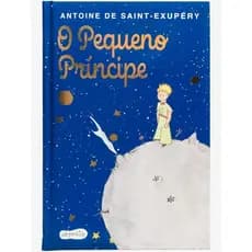 O Pequeno Príncipe Livro Edição de Luxo Capa Dura Almofadada e Aquarelas Antoine de Saint-Exupéry