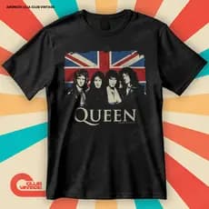 Camiseta Banda Queen Reino Unido Blusa Camisa Rock & Roll 100% Algodão