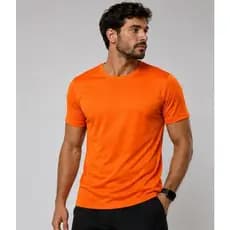 Kit 3 Camisetas Dry Fit Masculina Fitness Academia Corrida Super Conforto Laranja
