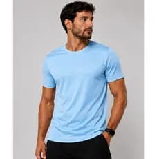 Kit 3 Camisetas Dry Fit Masculina Fitness Academia Corrida Super Conforto Azul bebe