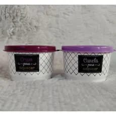 Pote Redondo Cravo / Canela Tupperware 100g