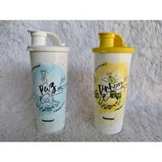Copo Com Bico Dinheiro / Paz Tupperware 500ml