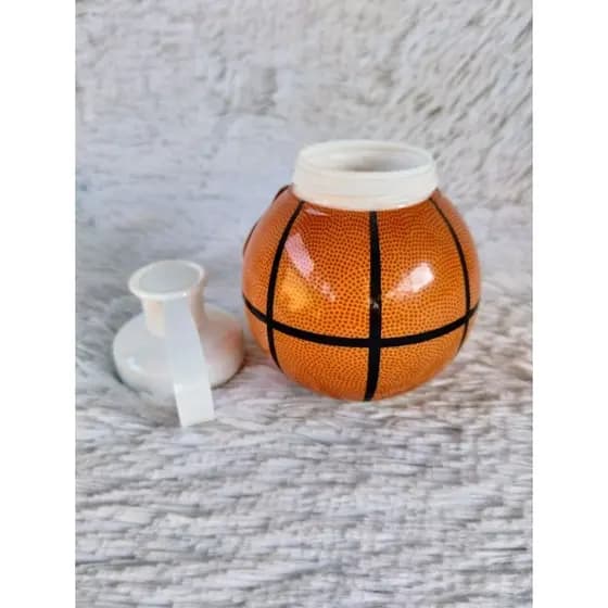 Garrafa Squeeze Com Bico Bola Futebol / Basquete / Vôlei Infantil Tiba 250ml