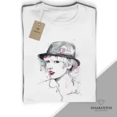Camiseta Taylor swift unissex e baby look MALHA COM ELASTANO