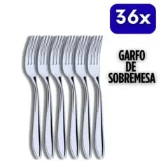 Garfo de Sobremesa Linha Inox Premium Qualidade Garantida Resistência Durabilidade Praticidade