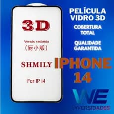 iPhone 14 Película Vidro Temperado 3D