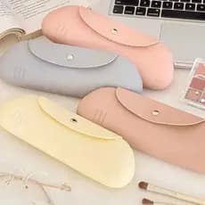 bolsa para guardar pincéis de silicone - IDADE FLORIDA -
