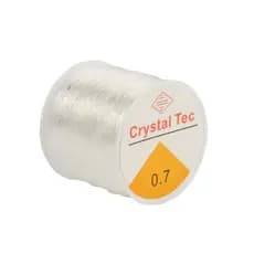 fio de silicone 0.7 - 100 metros - [ para pulseiras, cordões e etc ] -I DEA FLORIDA SHOP -
