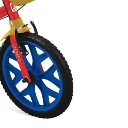 Bicicleta Infantil Mulher Maravilha Aro 16 Tema Heroina Seguranca Diversao Estilo Infantil