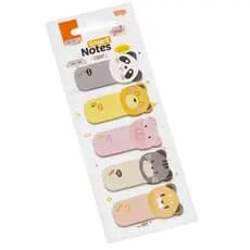 Marcador de Páginas BRW Funny 23X45mm Bichinhos 25FLS Cada Bloco
