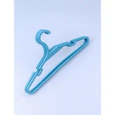 KIT 50 CABIDE INFANTIL BEBÊ AZUL - CABIDES PARA ROUPAS 50 UNIDADES