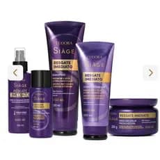 Shampoo Condicionador Máscara Capilar Água Lamelar  e Spray de Tratamento Siàge Resgate Imediato Promoção !
