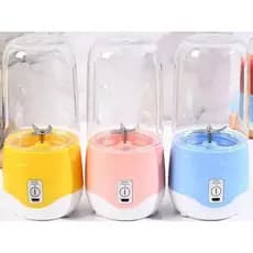 Mini Liquidificador/Triturador/Espremedo / Triturador Portatil Shake Multiuso com 4 Lâminas 380ml - Ideal para o seu dia
