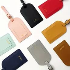 1PC Iniciais Personalizadas Etiqueta De Bagagem Para Malas Nome Personalizado Etiquetas Masculino Feminino Saco De Viage