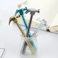 4 Pcs Caneta Gel Criativo Metálico/Simulação Para Escola/Escritório/Papelaria
