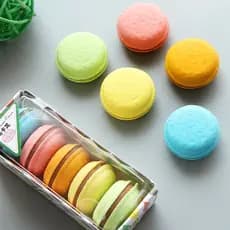 5 Bonito Kawaii Colorido Borracha Do Bolo Eraser Criativo Macaron Borrachas Material De Escritório Escola Papelaria
