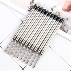 10 Peças/Caneta De Recarga De Metal Para Prensa