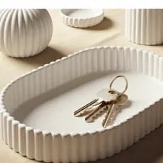 Bandeja Decorativa Organizador Perfume, Maquiagem, Mesa, Porta Joias, Chaves