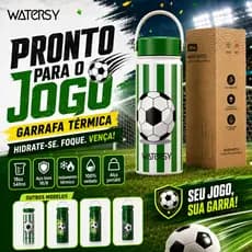 WATERSY Garrafa Térmica 18oz(530ml) Garrafa De Água Isolamento Frio 24 Horas Com Tampa e Alça Portátil Para Esportes