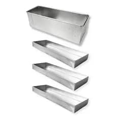 Forma Bolo Fatia 30x10x10 - 1 und + Fatia 30x10x3 - 3 und
