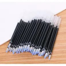 Refil De Caneta em Gel Preta/Azul Ponta 0.38mm 0.5 mmPonta Fina Agulha Macia e Precisa e 0.5mm ponta Grossa Macia