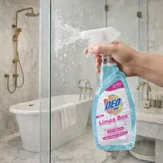 Limpa Box Desengordurante Vidros Espelhos Azulejos Banheiro 500ml Deoline