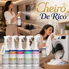 Oirad Finale Cheiro de Rico Finalizador Aromatizante Odorizador para tecidos e estofados ambientes 1L e 500ML Policlean